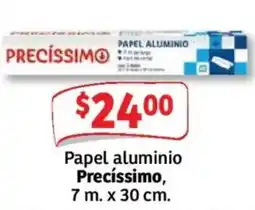 Soriana Mercado Precíssimo papel aluminio oferta