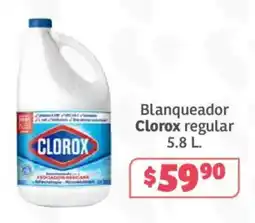 Soriana Súper Clorox blanqueador regular oferta