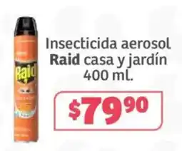 Soriana Súper Raid insecticida aerosol casa y jardin oferta