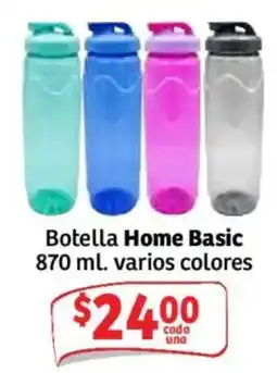Soriana Mercado Botella Home Basic oferta