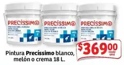 Soriana Mercado Precíssimo pintura blanco melón o crema oferta
