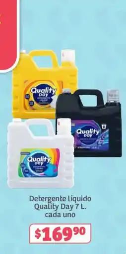 Soriana Súper Quality Day Detergente líquido oferta
