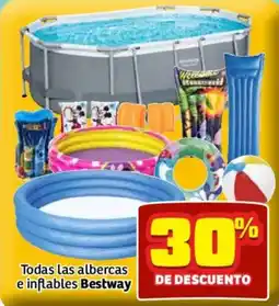 Soriana Mercado Bestway todas las albercas e inflables oferta