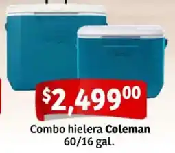 Soriana Mercado Coleman Combo hielera oferta