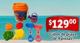 Soriana Mercado Cubos de playa oferta