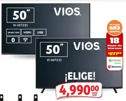 Soriana Mercado Vios 50" oferta