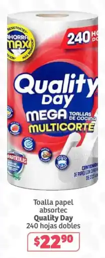 Soriana Súper Quality Day toallas de cocina multicorte oferta