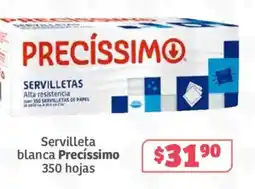 Soriana Súper Precíssimo servilleta blanca oferta