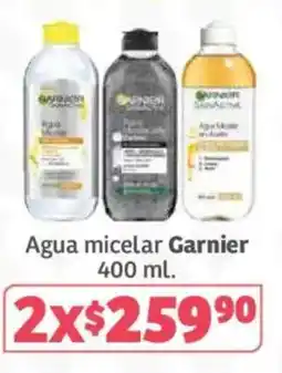 Soriana Súper Agua micelar Garnier oferta