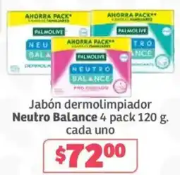 Soriana Súper Palmolive Jabón dermolimpiador Neutro Balance oferta