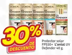Soriana Súper L'oreal uv defender oferta
