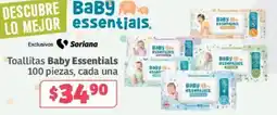 Soriana Súper Baby essentials toallitas oferta