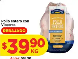 HEB Hill Country Fare Pollo entero con visceras oferta