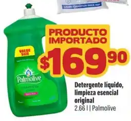 Smart & Final Palmolive detergente liquido limpieza esencial original oferta