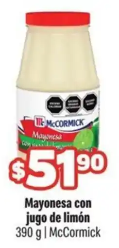 Smart & Final McCormick Mayonesa con jugo de limón oferta