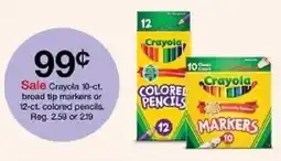 Target Crayola colored pencils oferta