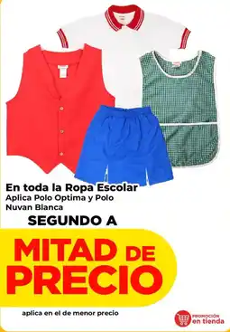 HEB Polo Optima y Polo Nuvan Blanca oferta