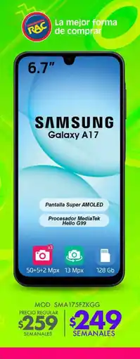 RAC Samsung Galaxy A17 oferta