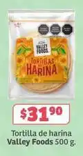Soriana Híper Valley foods - tortillas de harina oferta