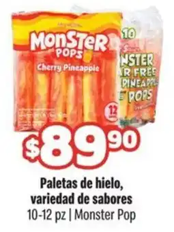 Smart & Final Monster Pops oferta