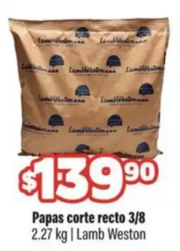 Smart & Final Lamb Weston papas corte recto 3/8 oferta
