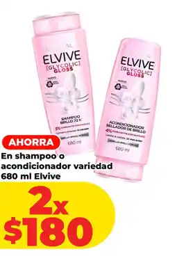 HEB Elvive [glycolic] gloss oferta