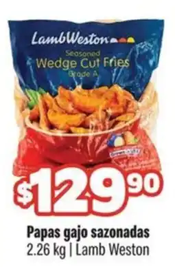 Smart & Final Lamb Weston papas gajo sazonadas oferta