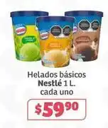 Soriana Híper Nestlé - helados básicos oferta