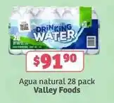 Soriana Híper Valley foods - drinking water oferta