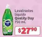 Soriana Híper Quality day - lavavajillas líquido oferta