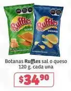 Soriana Híper Ruffles - botanas sal o queso oferta