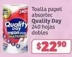 Soriana Híper Quality day - toalla papel oferta