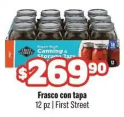 Smart & Final First Street Frasco con tapa oferta