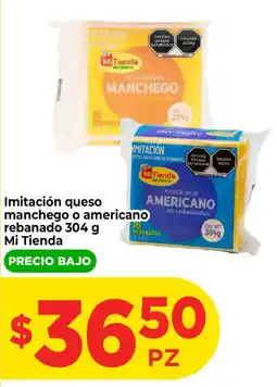 HEB Mi Tienda imitación queso manchego o americano oferta