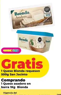 HEB Bionda queso requeson oferta