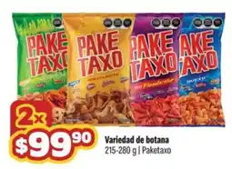 Smart & Final Paketaxo variedad de botana oferta