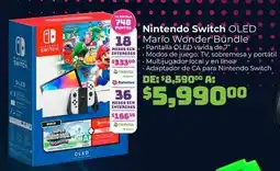 Soriana Mercado Nintendo - switch oled mario wonder bundle oferta