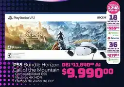 Soriana Mercado Playstation - ps5 bundle horizon call of the mountain oferta