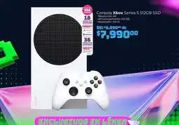 Soriana Mercado Xbox - consola series s 512gb ssd oferta