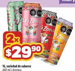 Smart & Final Arizona Té, variedad de sabores oferta