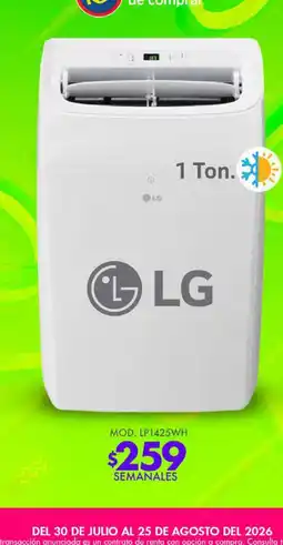 RAC LG aire acondicionado oferta