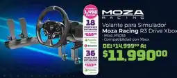 Soriana Mercado Xbox - volante para simulador r3 drive oferta