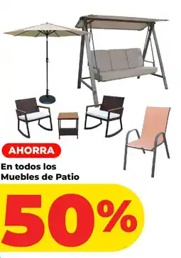 HEB Muebles de Patio oferta