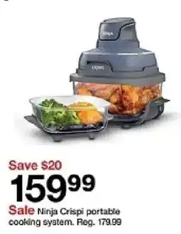 Target Ninja Crispi portable cooking system oferta