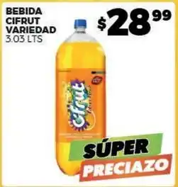 Merco Cifrut - bebida oferta