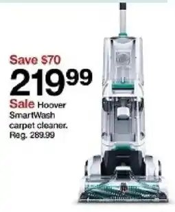 Target Hoover SmartWash carpet cleaner oferta