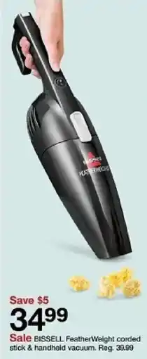 Target Bissell FeatherWeight corded stick & handheld vacuum oferta
