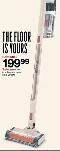 Target Shark Pet cordless vacuum oferta