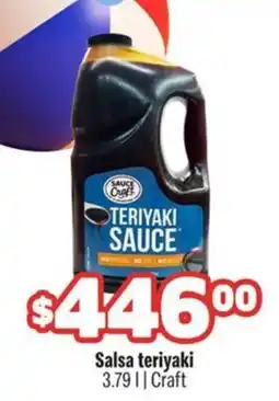 Smart & Final Sauce Craft Salsa teriyaki oferta