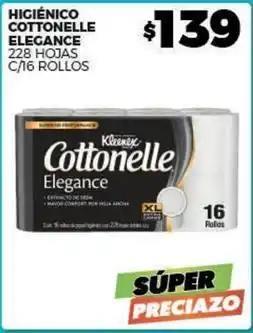 Merco Kleenex - higiénico cottonelle elegance oferta